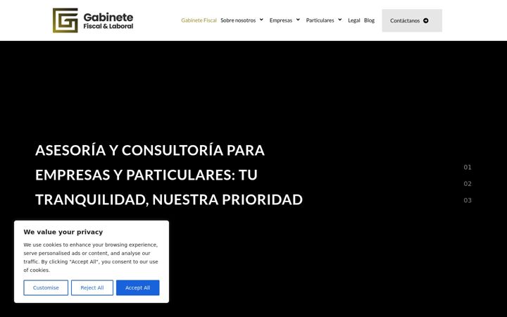 Screenshot of gabinete-fiscal.com