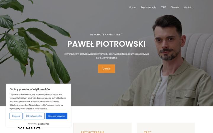 Screenshot of gabinetnagruncie.pl