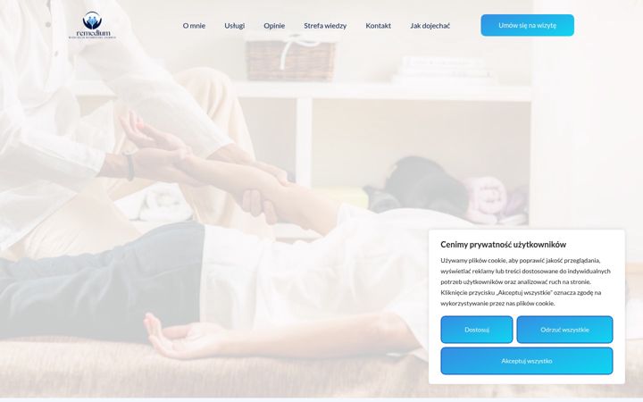 Screenshot of gabinetremedium.pl