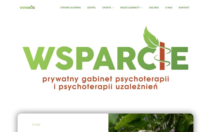 Screenshot of gabinetwsparcie.pl