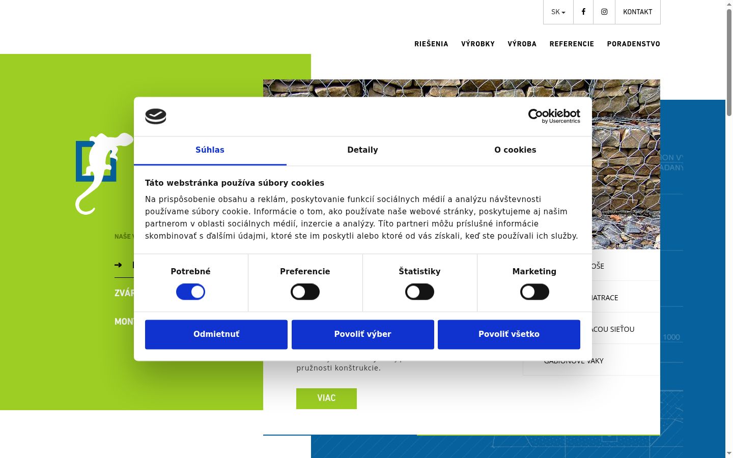 Screenshot tal-banner tal-kunsens muri qabel kwalunkwe interazzjoni