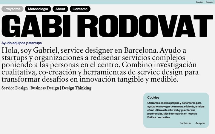 Screenshot of gabirodovat.com