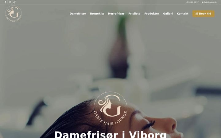 Screenshot of gabis.dk