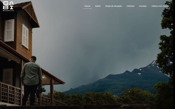 Screenshot of gabizaniratto.com.br