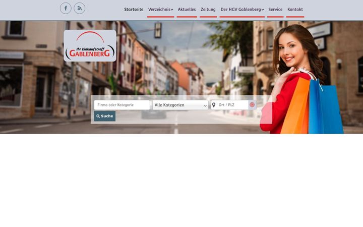 Zrzut ekranu gablenberg-online.de