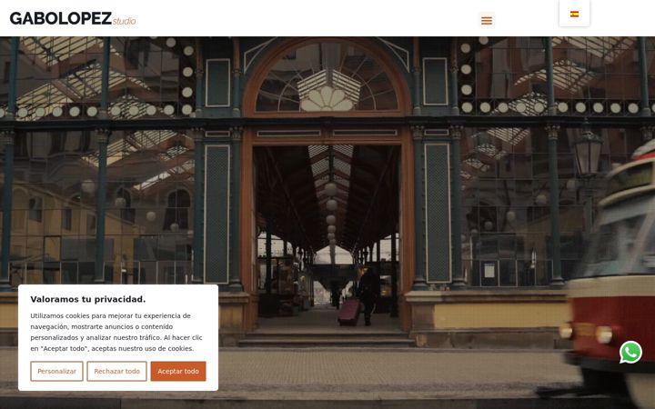 Screenshot of gabolopez.es