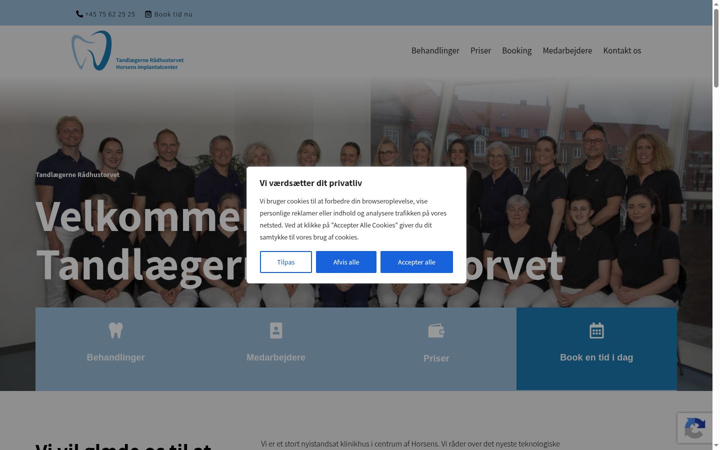 Screenshot tal-banner tal-kunsens muri qabel kwalunkwe interazzjoni