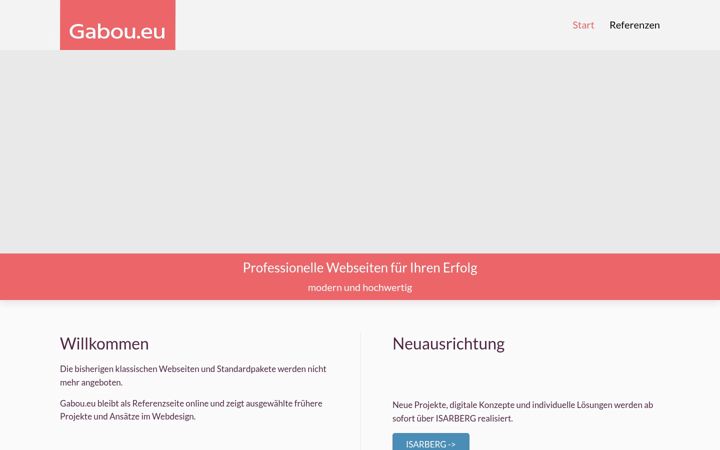 Screenshot of gabou.eu