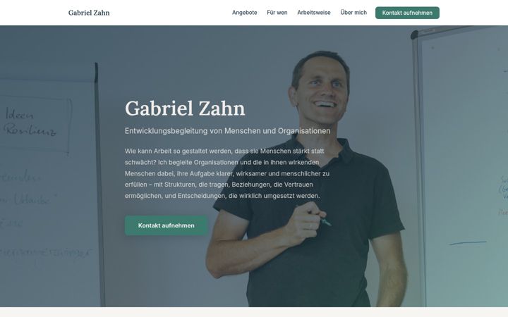 Zrzut ekranu gabriel-zahn.de