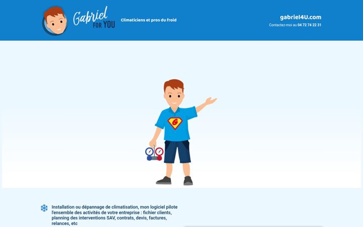Screenshot of gabriel4u.com