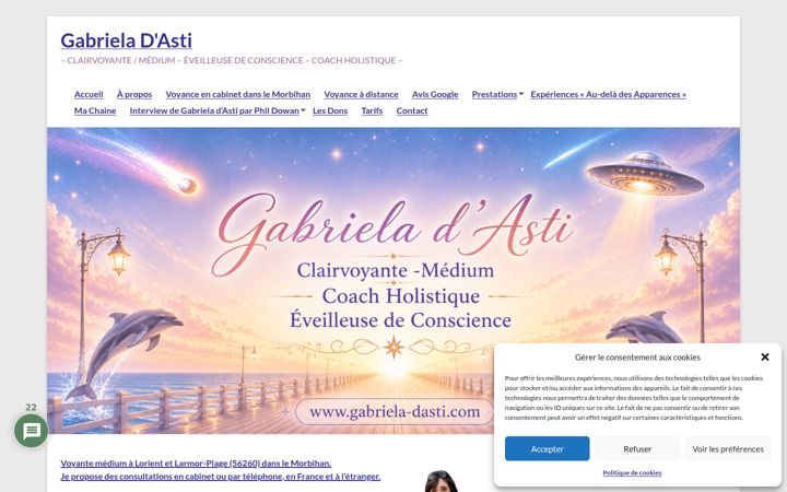 Screenshot of gabriela-dasti.com