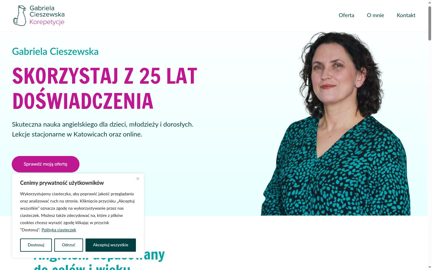 Képernyőkép a bármilyen interakció előtt megjelenő hozzájárulási bannerről