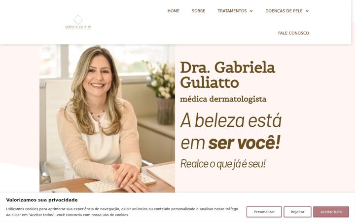 Screenshot of gabrielaguliatto.com.br