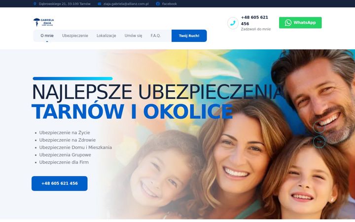 Screenshot of gabrielaziaja.pl