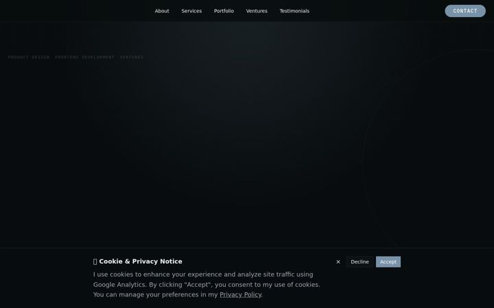 Screenshot of gabrielbarbera.com