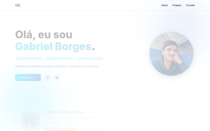 Screenshot of gabrielborges.dev.br