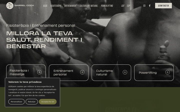 Screenshot of gabrielcoch.com