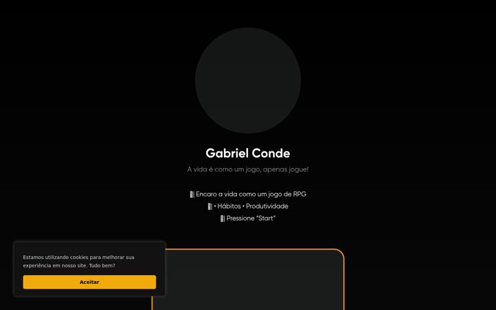 Screenshot of gabrielconde.com.br