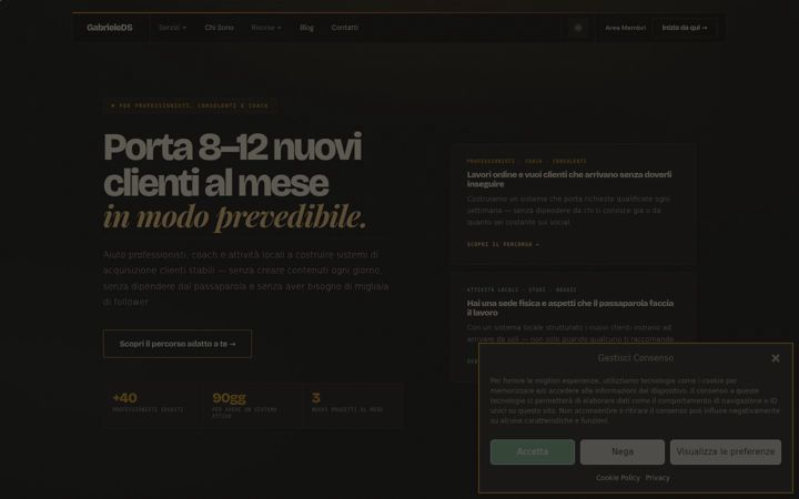 Screenshot of gabriele-distefano.com
