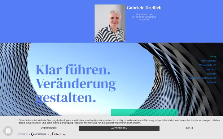 Screenshot ta' gabriele-dreilich.de