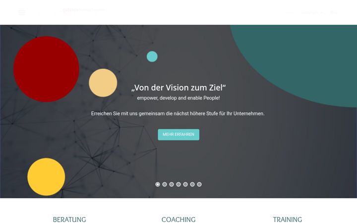 Screenshot of gabriele-heinzelmann.de