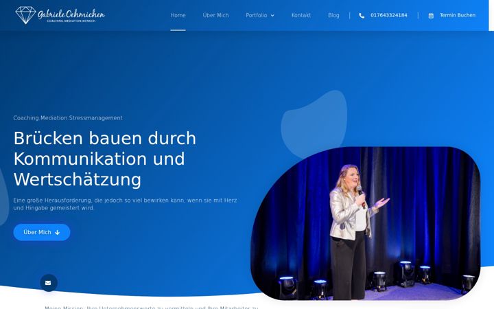 Screenshot ta' gabriele-oehmichen.de