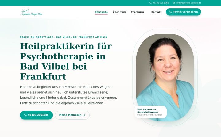 Screenshot of gabriele-vargas.de