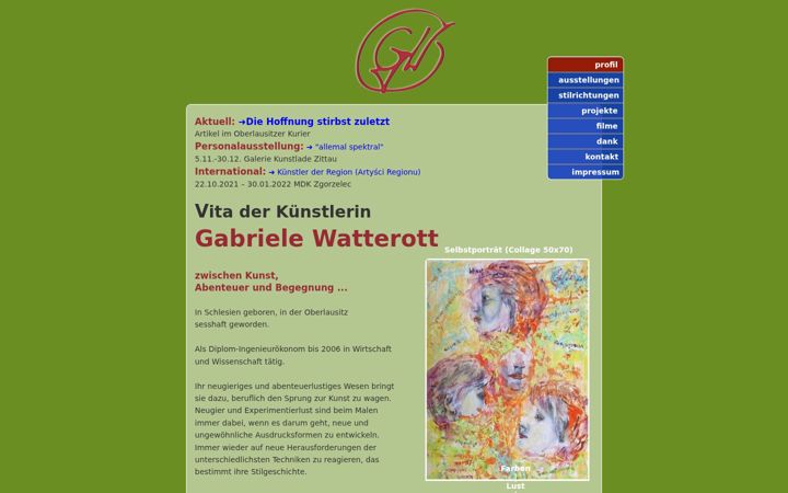 Screenshot of gabriele-watterott.de