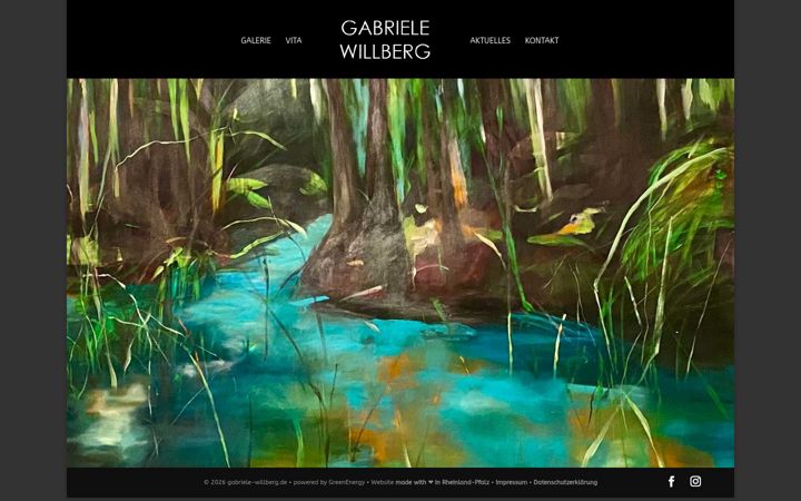 Screenshot ta' gabriele-willberg.de