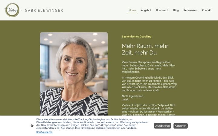 Screenshot ta' gabriele-winger.de