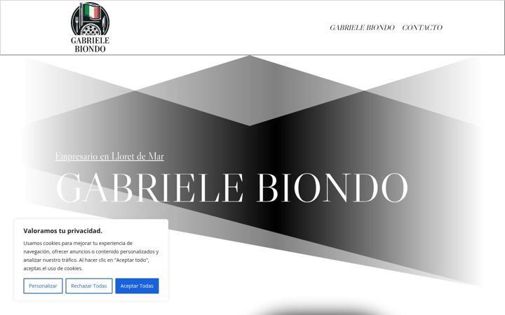 Screenshot of gabrielebiondo.com