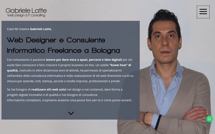 Screenshot του gabrielelatte.com