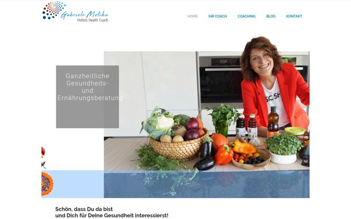 Screenshot of gabrielemotika.de