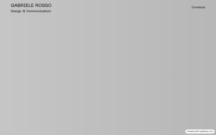Screenshot of gabrielerosso.com