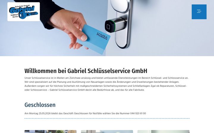 Screenshot of gabrielgmbh.ch
