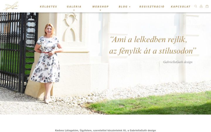Screenshot of gabriellaguthdesign.com