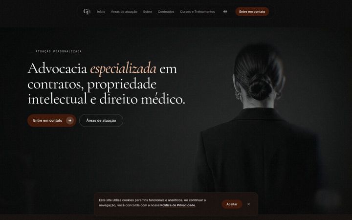 Screenshot of gabriellaibrahim.com.br