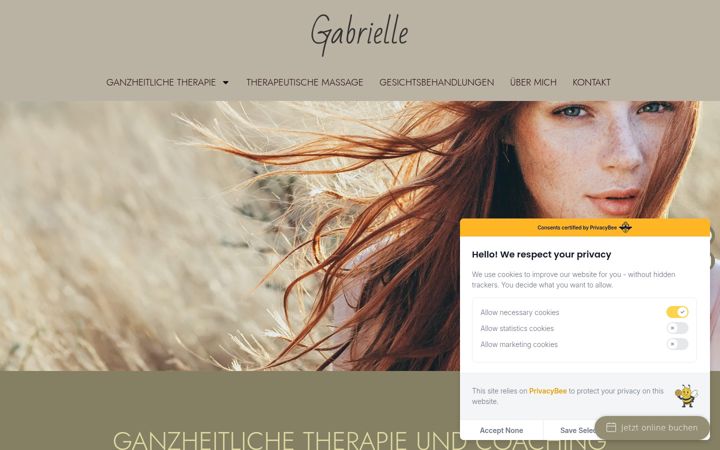 Screenshot of gabrielle-buchrain.ch