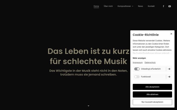 Screenshot of gabrielleitner.at