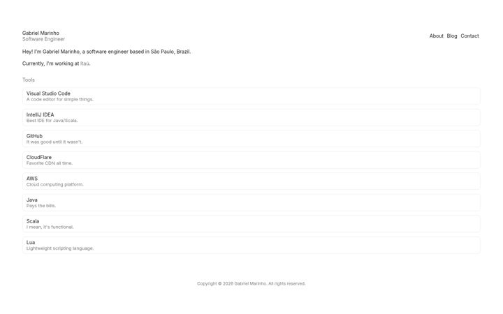 Screenshot of gabrielmarinho.org