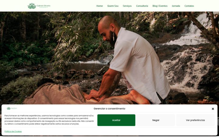 Screenshot of gabrielmassoterapeuta.com.br