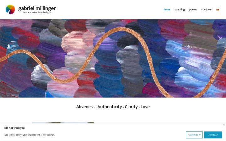 Screenshot of gabrielmillinger.org