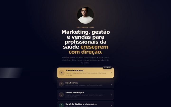 Screenshot of gabrielsader.com.br