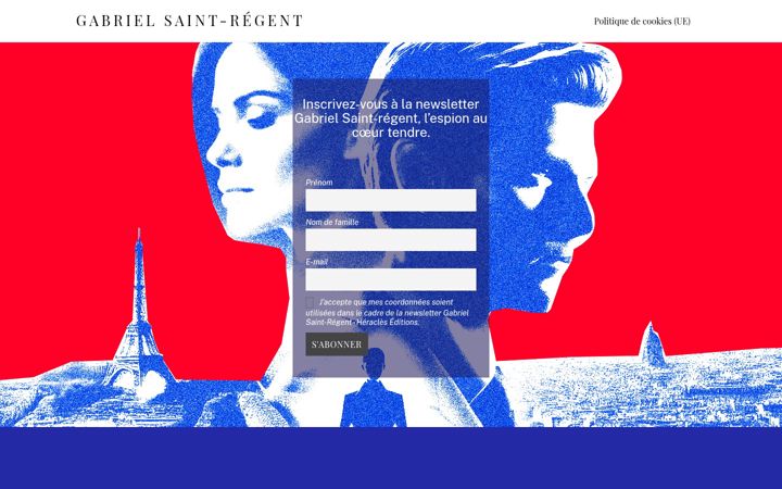 Screenshot of gabrielsaintregent.com