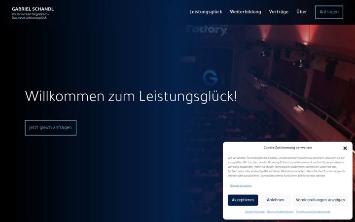 Screenshot of gabrielschandl.com