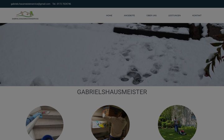 Screenshot of gabrielshausmeister.de
