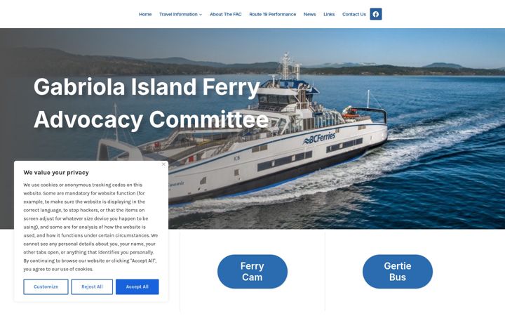 Screenshot of gabriolafac.com