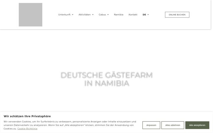 Zrzut ekranu gabusnamibia.de