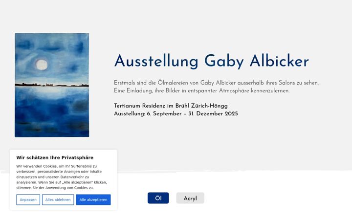 Screenshot of gabysgallery.ch