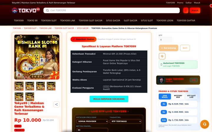 Screenshot of gacharevenue.com